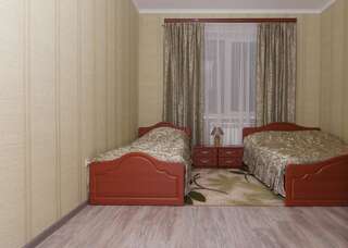 Гостиница Династия Нижний Новгород Двухместный номер с 2 отдельными кроватями и собственной ванной комнатой-8